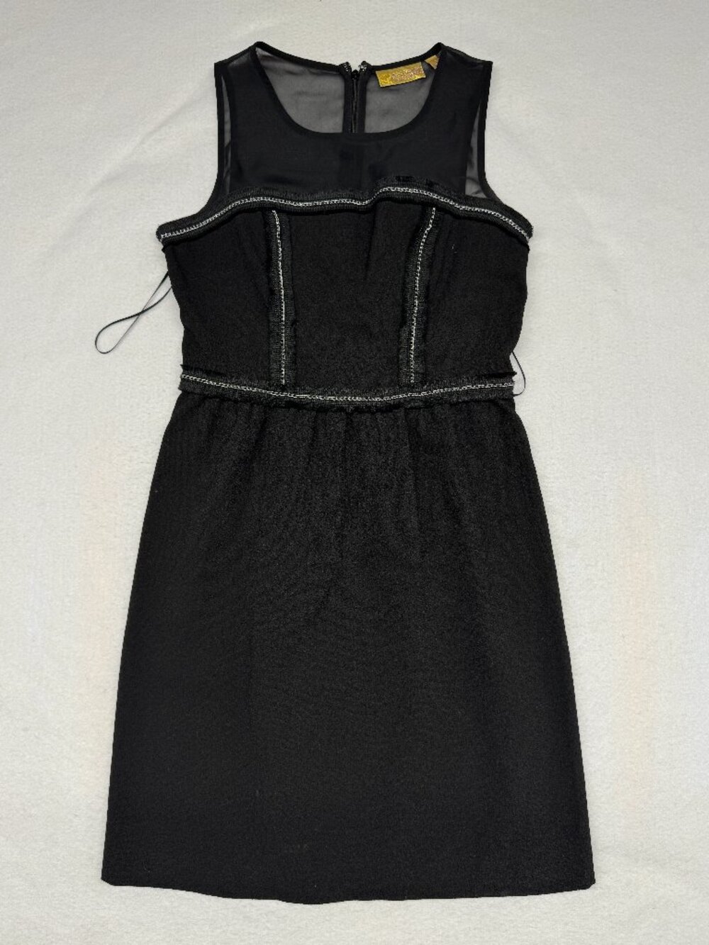 Princess Vera Wang Size 3 Black Mini Dress